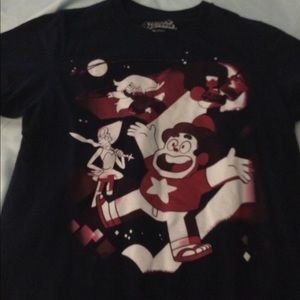 Navy Blue Steven Universe Graphic T-Shirt